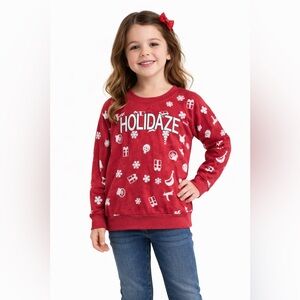 NWOT - Chaser Kids Holidaze Sweatshirt‎